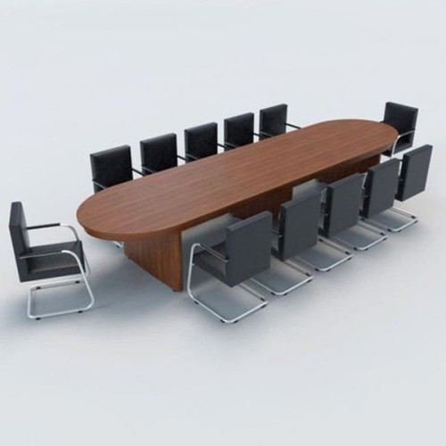 Brown OVAL Wooden Conference Table Manufacturers, Wholesale Suppliers in Delhi