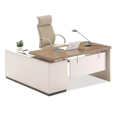 Engineered Wood L Shaped Office Executive Table Manufacturers, Wholesale Suppliers in Delhi