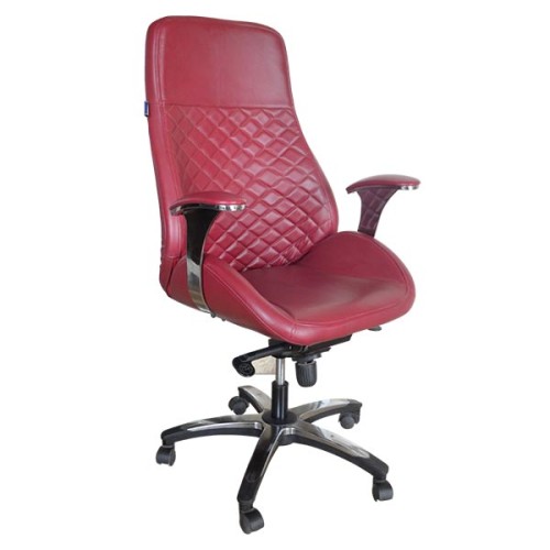 Maroon High Back Leather Office Chair Manufacturers, Wholesale Suppliers in Delhi