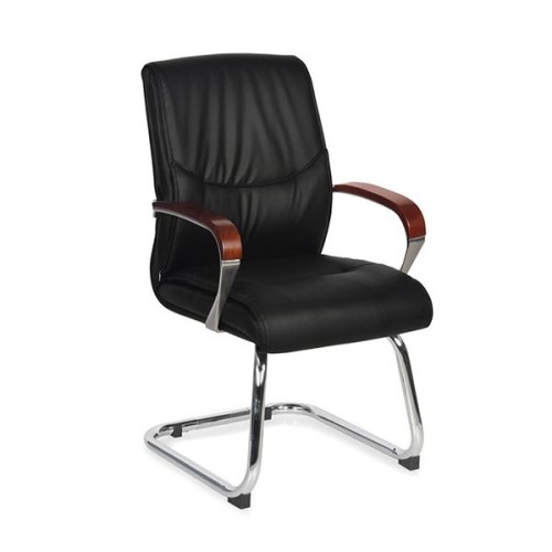 Synthetic Leather Sleek Office Visitor Chair Manufacturers, Wholesale Suppliers in Delhi